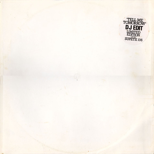 Princess - Tell Me Tomorrow | Supreme Records (SUPE TX 106) - main Princess - Tell Me Tomorrow | Supreme Records (SUPE TX 106) - main