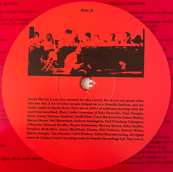 Belle & Sebastian - If You're Feeling Sinister | Jeepster Recordings (JPRLP001RED) - 4 Belle & Sebastian - If You're Feeling Sinister | Jeepster Recordings (JPRLP001RED) - 4