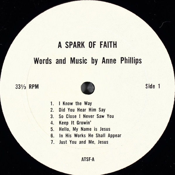 Anne Phillips - A Spark Of Faith: A Rock Cantata By Anne Phillips | On Location Music (ATSF) - 4 Anne Phillips - A Spark Of Faith: A Rock Cantata By Anne Phillips | On Location Music (ATSF) - 4