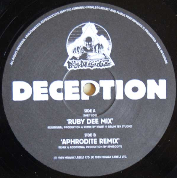 Blackalicious - Deception (Remixes) | Mo Wax (MWR 113 DB) - 3 Blackalicious - Deception (Remixes) | Mo Wax (MWR 113 DB) - 3