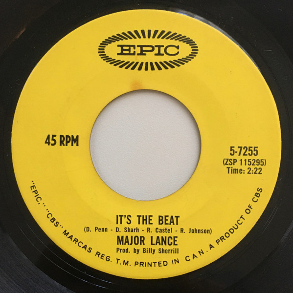 Major Lance - It's The Beat | Epic (57255)