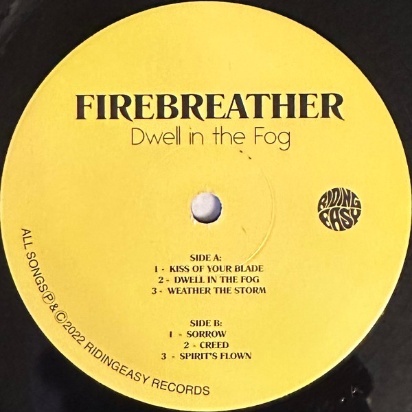 Firebreather - Dwell In The Fog [Vinyl] | RidingEasy Records (EZRDR-135) - 3