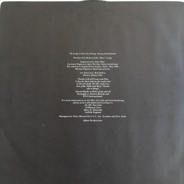 AC/DC - Back In Black | Atlantic (XSD 16018) - 3