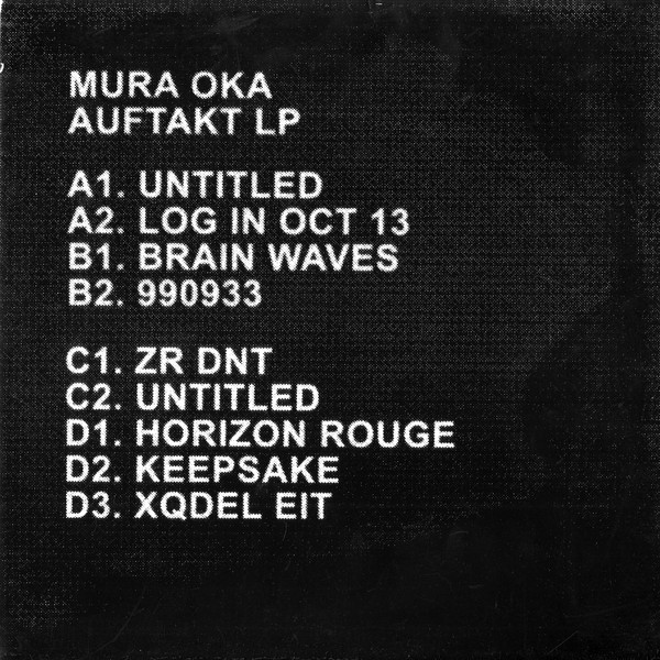 Mura Oka - Auftakt LP | Latency (LTNC004) - 2
