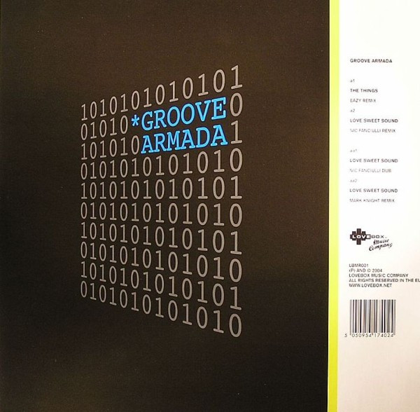 Groove Armada - The Things / Love Sweet Sound | Lovebox Music Company (LBMR001) - 2