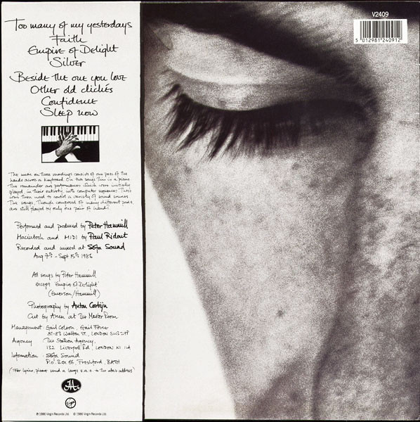 Peter Hammill - And Close As This | Virgin (V2409) - 2