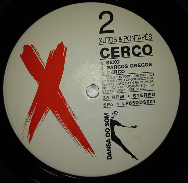 Xutos & Pontapés - Cerco | Dansa Do Som (LP85DDS001) - 4