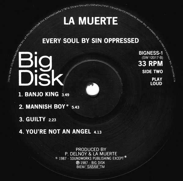 La Muerte - Every Soul By Sin Oppressed | Big Disk (BIGNESS-1) - 4