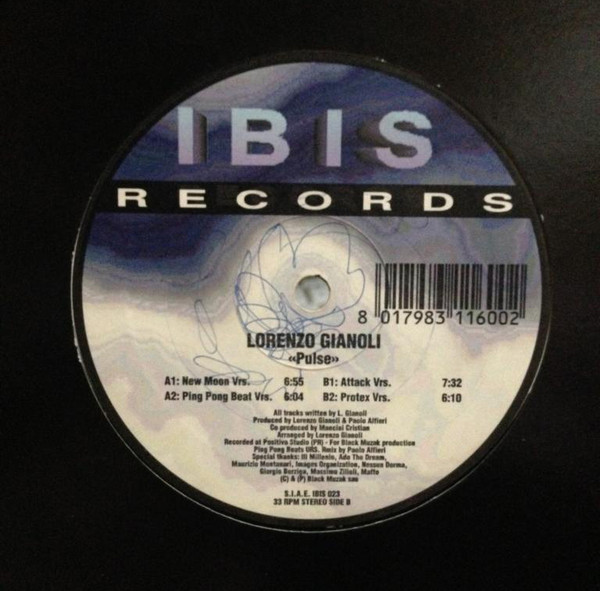 Lorenzo Gianoli - Pulse | Ibis Records (IBIS 023) - main