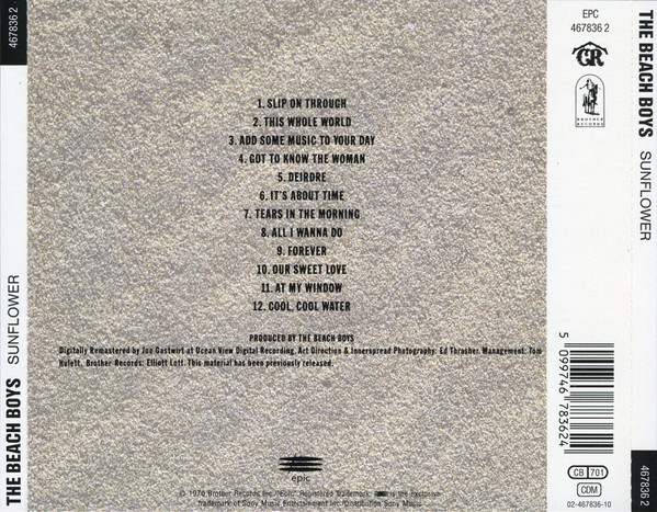 The Beach Boys - 123 | Epic (468326 2) - 3 The Beach Boys - 123 | Epic (468326 2) - 3