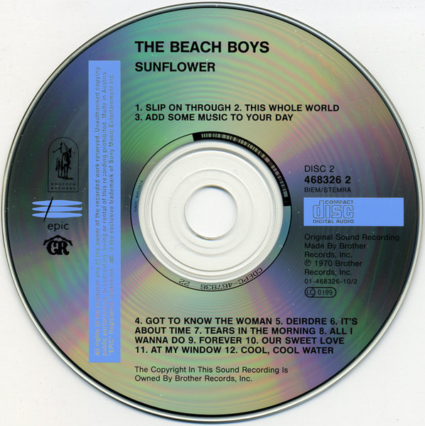 The Beach Boys - 123 | Epic (468326 2) - 4 The Beach Boys - 123 | Epic (468326 2) - 4