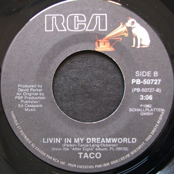 Taco - Puttin' On The Ritz | RCA (PB-50727) - 2