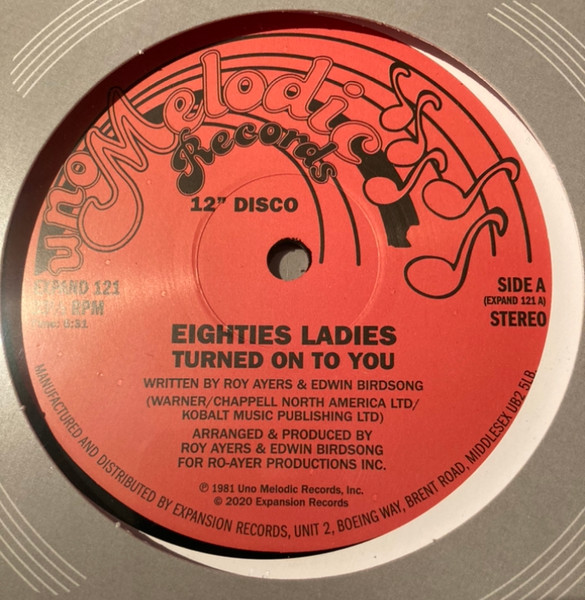 Eighties Ladies - Turned On To You | Expansion (EXPAND 121) Eighties Ladies - Turned On To You | Expansion (EXPAND 121)