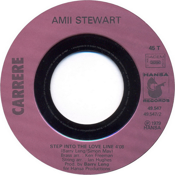 Amii Stewart - Jealousy | Carrere (49.547) - 4 Amii Stewart - Jealousy | Carrere (49.547) - 4