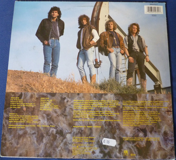 Giant - Last Of The Runaways | A&M Records (395272-1) - 2