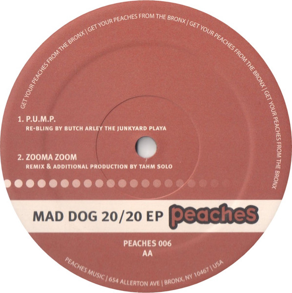 Various - Mad Dog 20/20 EP | Peaches Music (PEACHES 006) - 2
