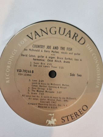 Country Joe And The Fish - Electric Music for the Body and Mind | Vanguard (Vsd-79244) - 2 Country Joe And The Fish - Electric Music for the Body and Mind | Vanguard (Vsd-79244) - 2