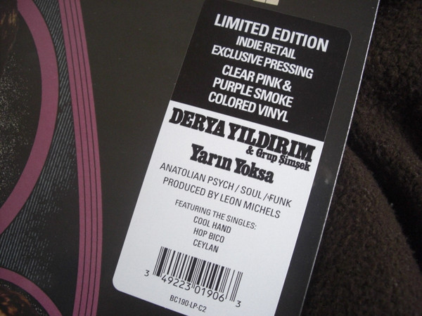 Derya Yıldırım & Grup Şimşek - Yarin Yoksa = If There Is No Tomorrow | Big Crown Records (BC190-LP-C2) - 3
