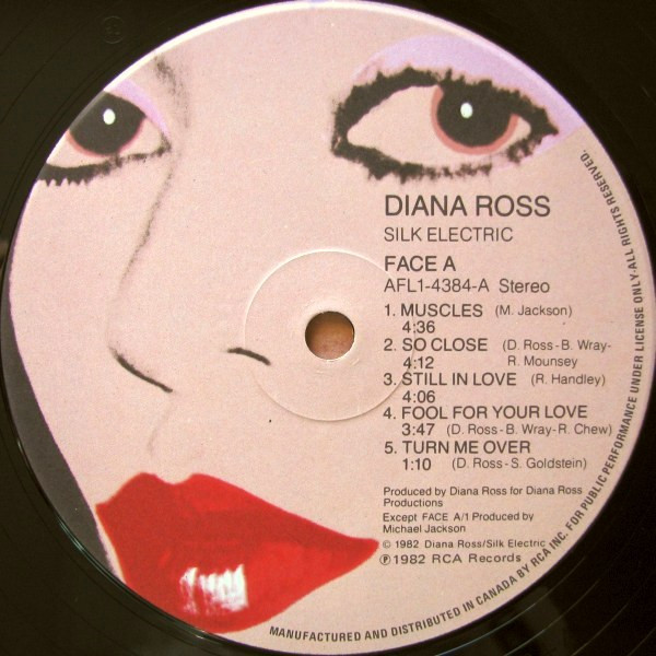 Diana Ross - Silk Electric [Vinyl] | RCA (AFL1-4384) - 4