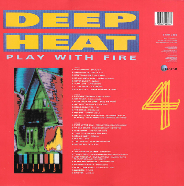 Various - Deep Heat 4 - Play With Fire | Telstar (STAR 2388) - main