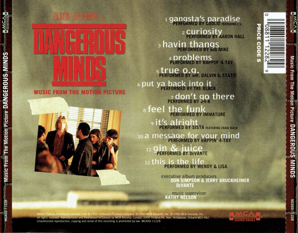 Various - Dangerous Minds (Music From The Motion Picture) | MCA Soundtracks (MCASD-11228) - 2 Various - Dangerous Minds (Music From The Motion Picture) | MCA Soundtracks (MCASD-11228) - 2