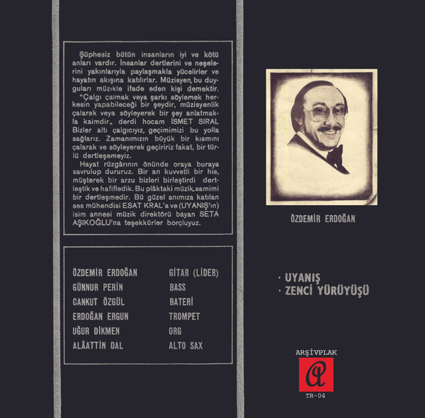 Özdemir Erdoğan - Uyanış / Zenci Yürüyüşü | Arsivplak (TR-04) - 2