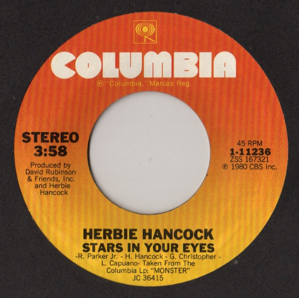 Herbie Hancock - Go For It / Stars In Your Eyes | Columbia (1-11236) - 2