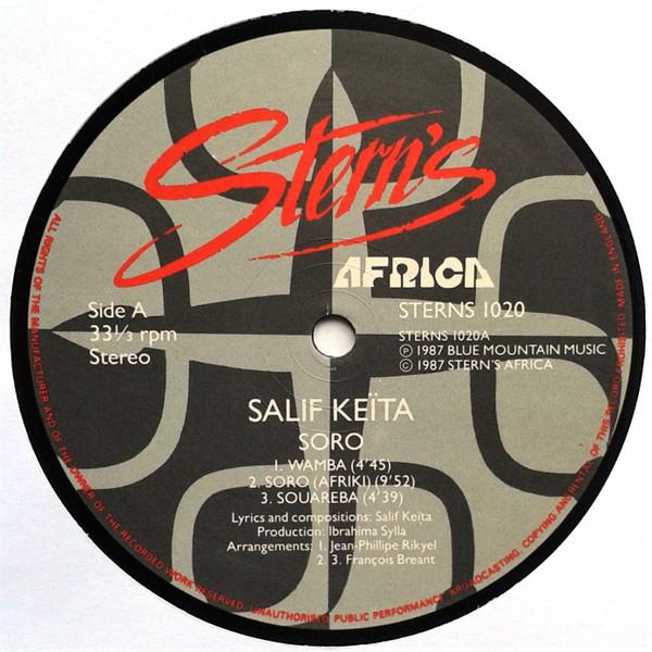 Salif Keita - Soro | Stern's Africa (STERNS 1020) - 4