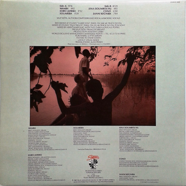 Salif Keita - Soro | Stern's Africa (STERNS 1020) - 2