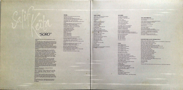 Salif Keita - Soro | Stern's Africa (STERNS 1020) - 3