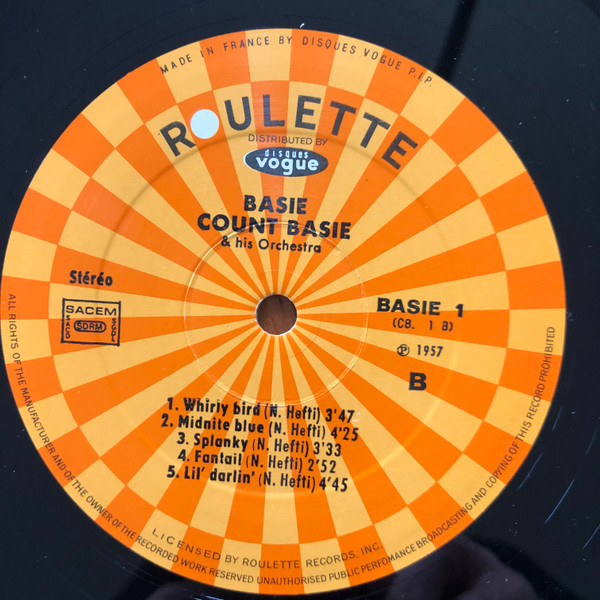 Count Basie Orchestra - Basie | Roulette (500001) - 4