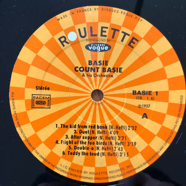 Count Basie Orchestra - Basie | Roulette (500001) - 3