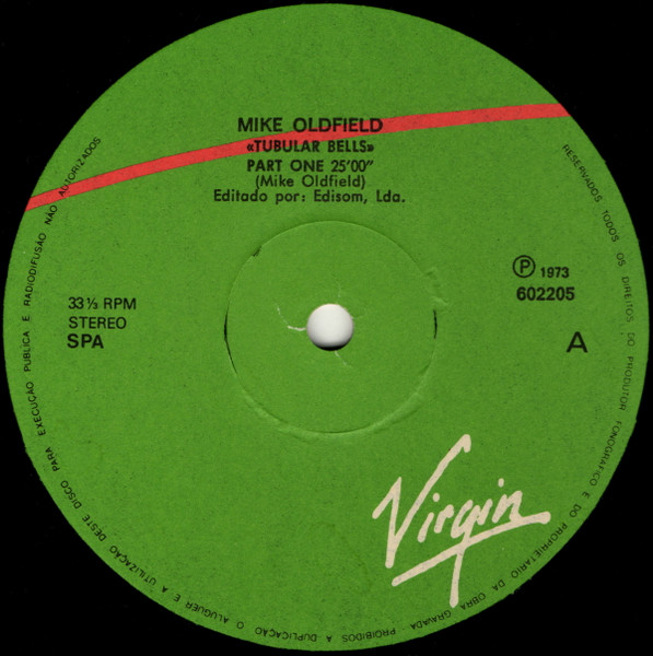 Mike Oldfield - Tubular Bells | Virgin (602205) - 3