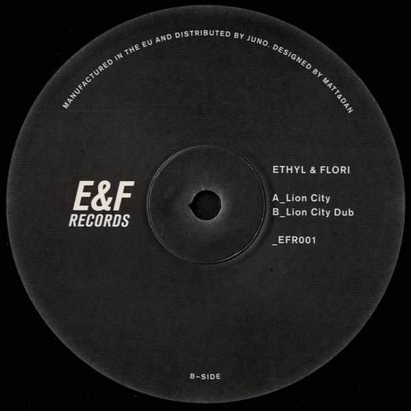 Ethyl & Flori - Lion City | E&F Records (EFR001) - 2