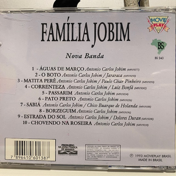 Família Jobim , Nova Banda - Família Jobim | Movieplay (BS 243) - 3