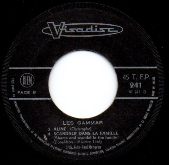 Les Gammas - Help | Visadisc (VI 241) - 4