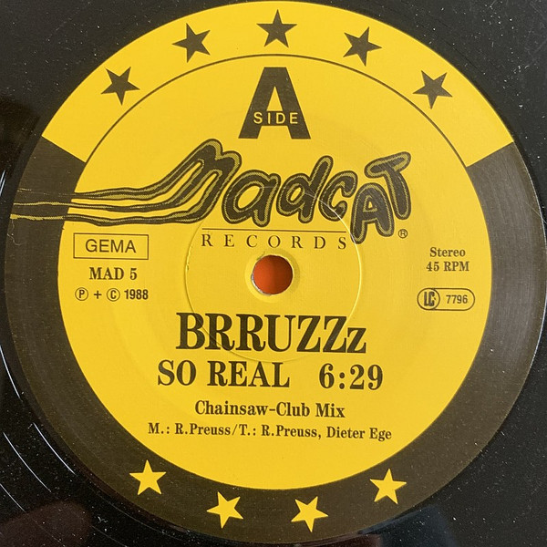 Brruzzz - So Real | Madcat Records (MAD 5) - 3
