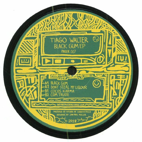 Tiago Walter - Black Gum EP | Pager Records (PAGER007) - main Tiago Walter - Black Gum EP | Pager Records (PAGER007) - main