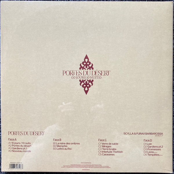 Scylla , Furax Barbarossa - Portes du Désert (10 Jours 10 Nuits) | Demain (PIASU530LP) - 2 Scylla , Furax Barbarossa - Portes du Désert (10 Jours 10 Nuits) | Demain (PIASU530LP) - 2