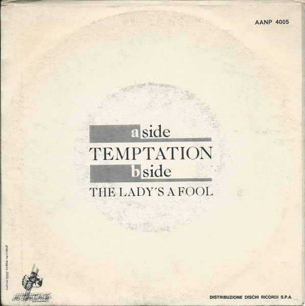 De Blanc - Temptation | Avatar Record & Screenworks Ltd (AANP 4005) - 2