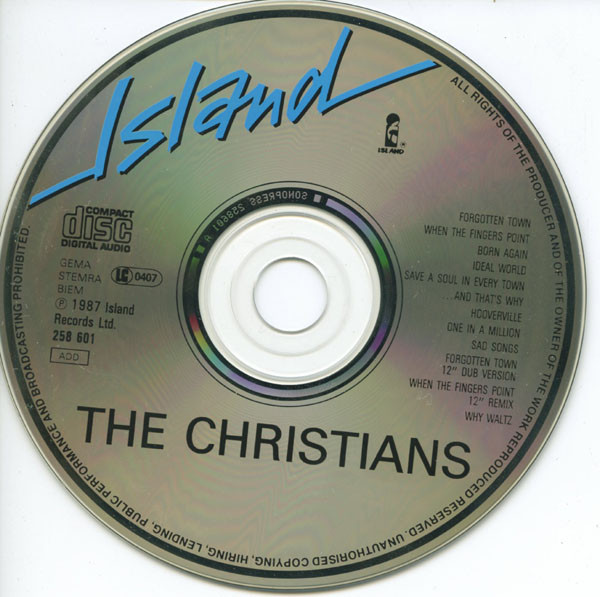 The Christians - The Christians | Island Records (258 601) - 3