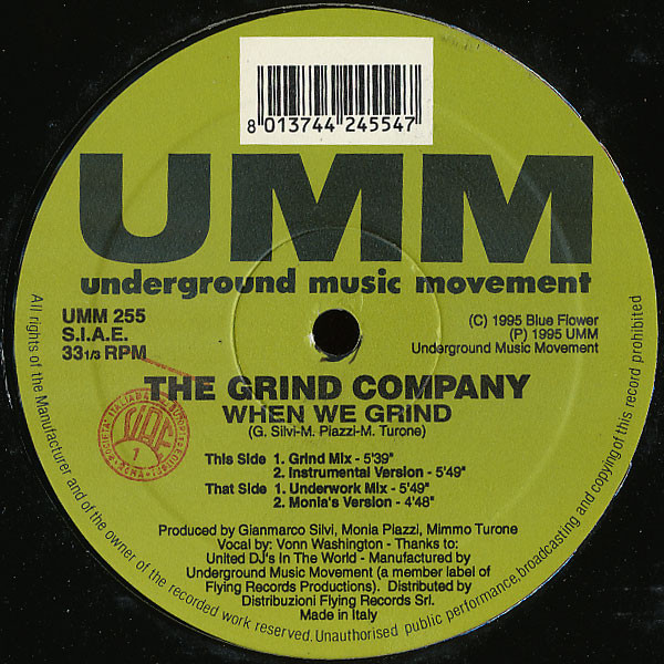 The Grind Company - When We Grind | UMM (UMM 255) - main The Grind Company - When We Grind | UMM (UMM 255) - main