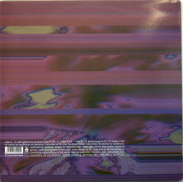 Eyephone - Greenhouse EP | Hypnotism (ht09) - 2 Eyephone - Greenhouse EP | Hypnotism (ht09) - 2
