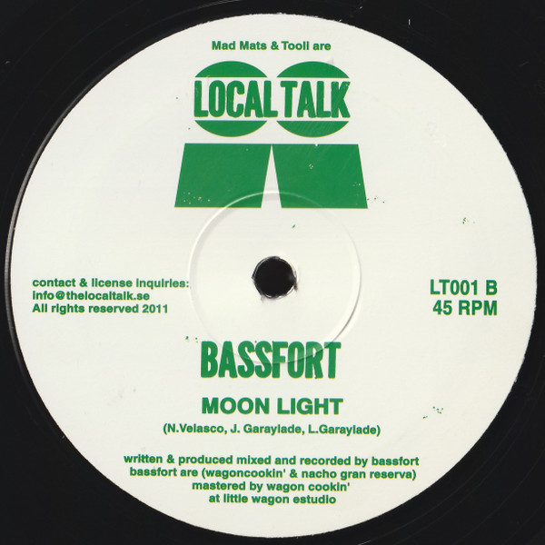 Bassfort - Moon Shadow / Moon Light | Local Talk (LT001) - 2