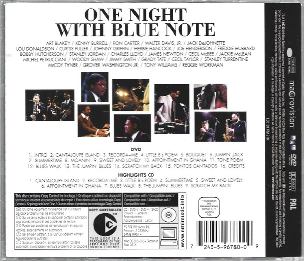 Various - One Night With Blue Note | Blue Note (7243 5 96780 0 9) - 2