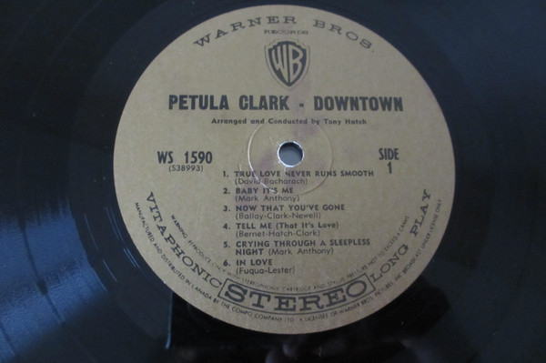Petula Clark - Downtown | Warner Bros. Records (WS 1590) - 2 Petula Clark - Downtown | Warner Bros. Records (WS 1590) - 2