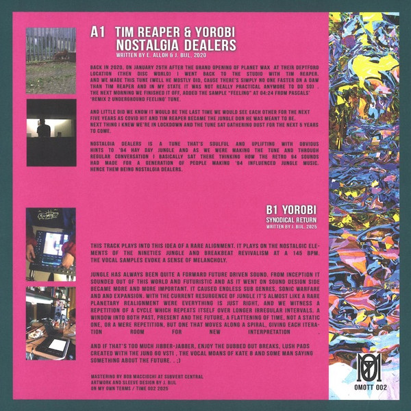 Tim Reaper & Yorobi - Nostalgia Dealers | on my own terms / time (OMOTT002) - 4 Tim Reaper & Yorobi - Nostalgia Dealers | on my own terms / time (OMOTT002) - 4