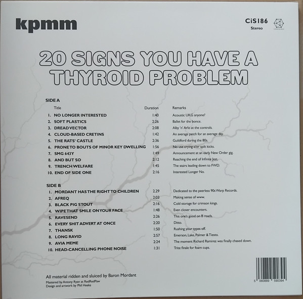Mordant Music - KPMM: 20 Signs You Have A Thyroid Problem | Castles in Space (CiS 186) - 2 Mordant Music - KPMM: 20 Signs You Have A Thyroid Problem | Castles in Space (CiS 186) - 2