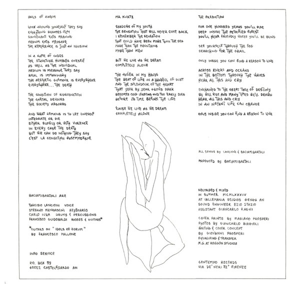 Baciamibartali - The Mournful Gloom | Contempo Records (E.P. 004) - 3