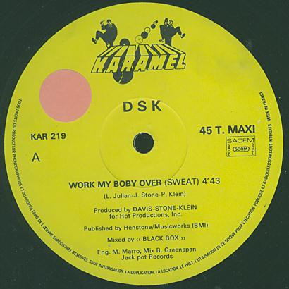 DSK - Work My Body Over (Sweat) | Karamel (KAR 219) - 2 DSK - Work My Body Over (Sweat) | Karamel (KAR 219) - 2
